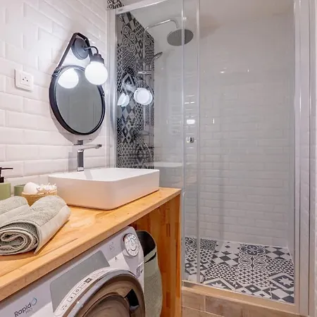 Charming 1 Bed 4ppl Near The Center Apartamento