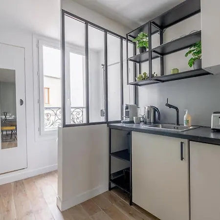 Apartamento Charming 1 Bed 4ppl Near The Center Paris